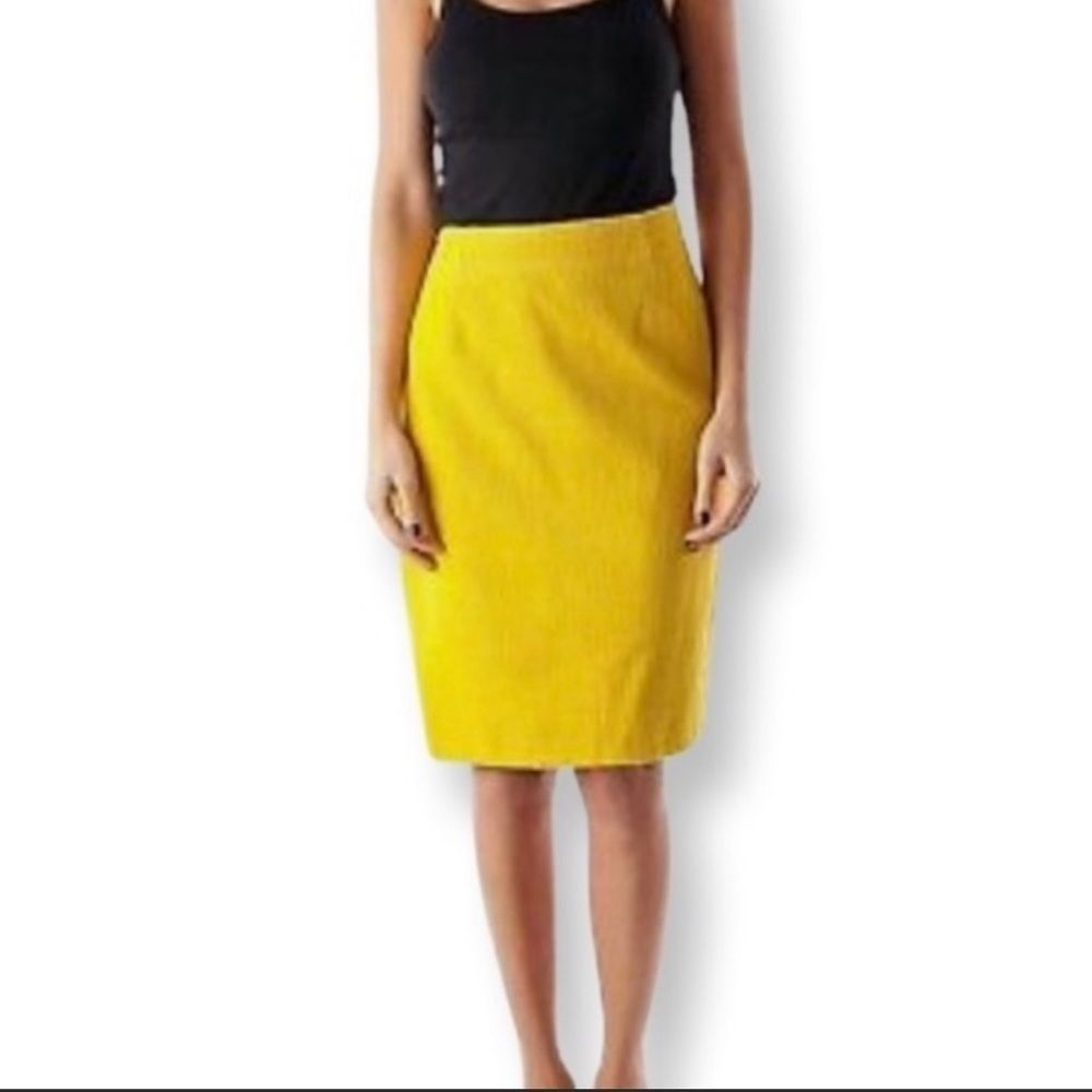 Maeve Anthropologie Corduroy Pencil Skirt- 0 - Picture 2 of 10